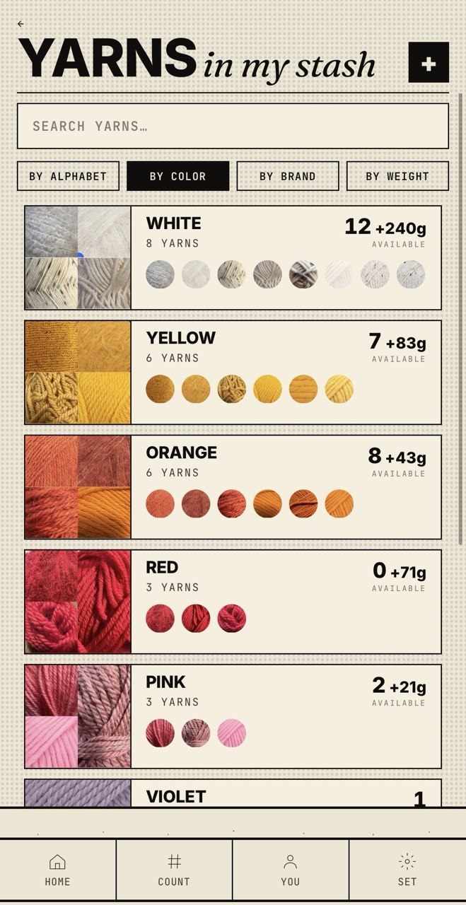 Yarn library
